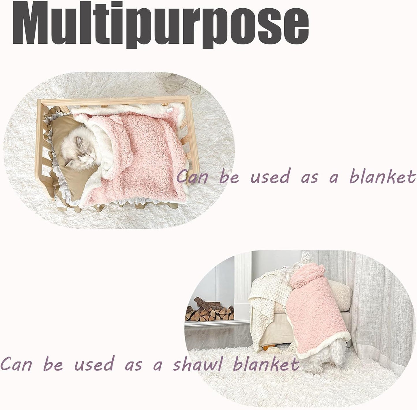 Hooded Cape Pet Blanket - Curated Little Paws
