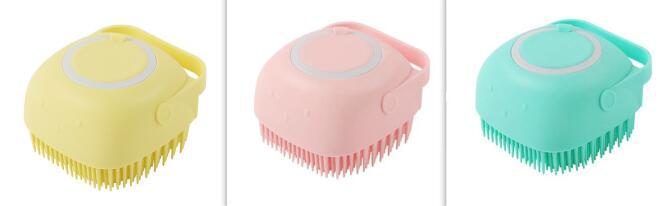 Silicone Dog Bath Massage Glove Brush - Curated Little Paws