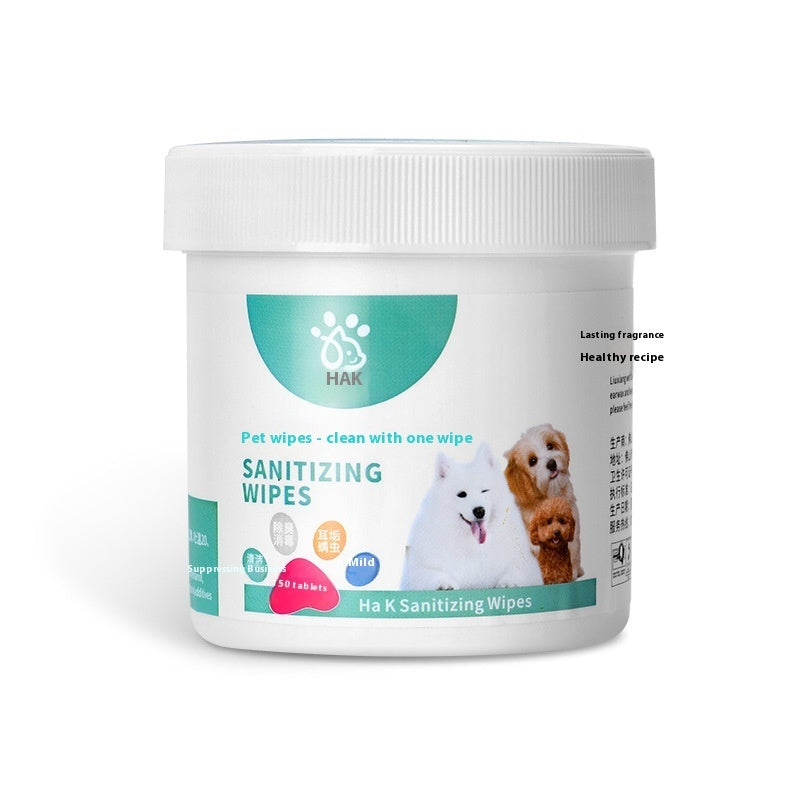 Gentle Cleaning Wipes for Eyes, Ears, Paws & More - Curated Little Paws
