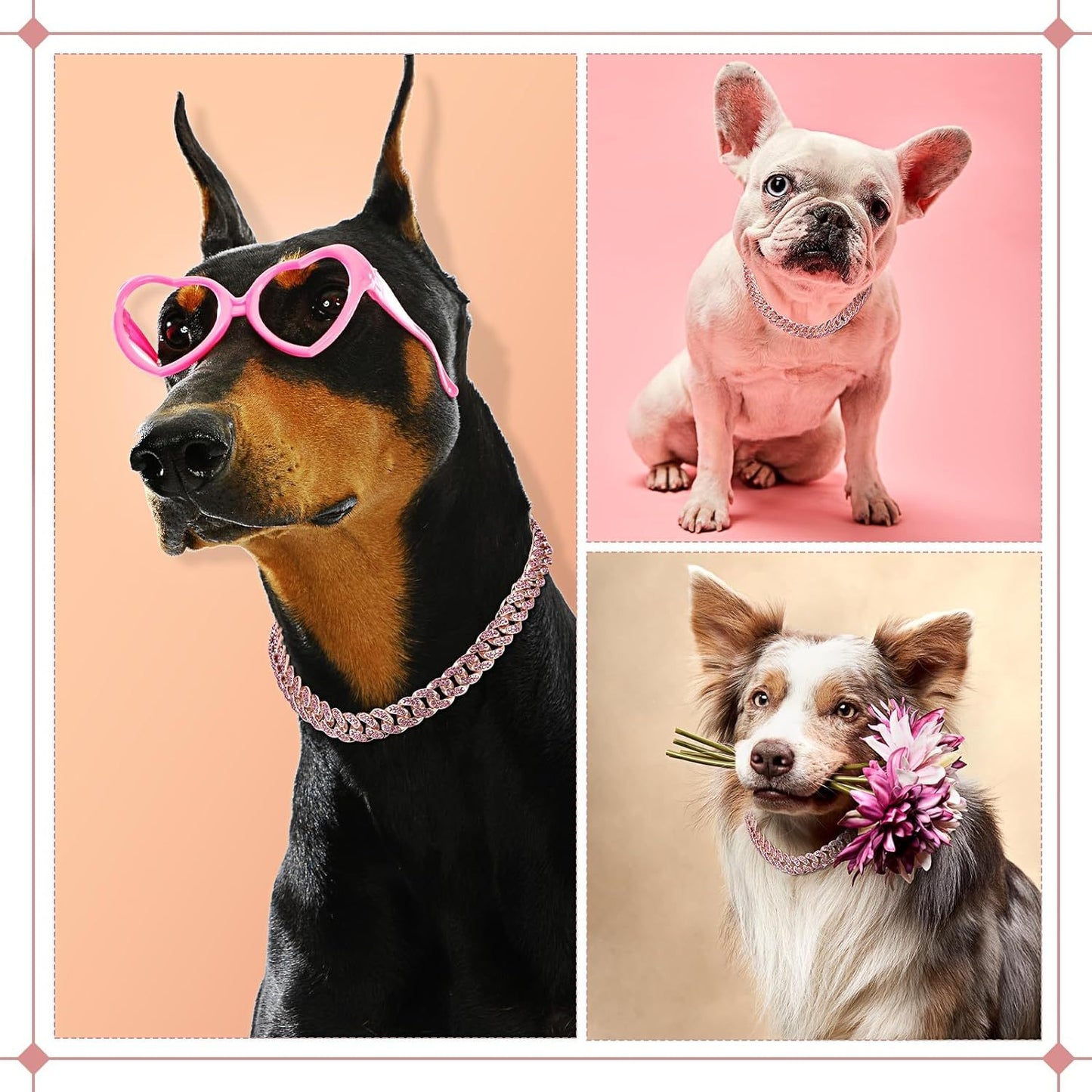 Crystal Pet Necklace - Curated Little Paws