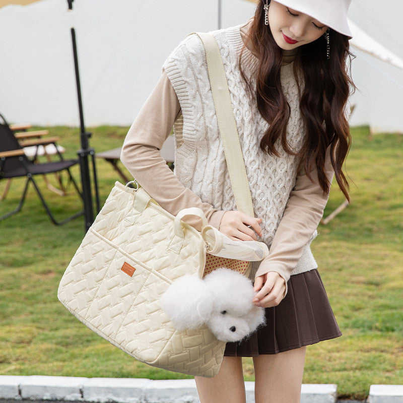The Breezy Carrier Tote - Curated Little Paws