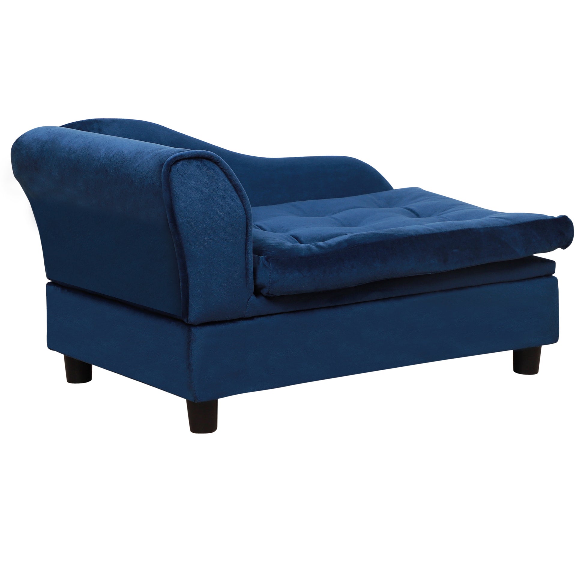 Luxury Small Dog Sofa Bed with Hidden Storage - Curated Little Paws