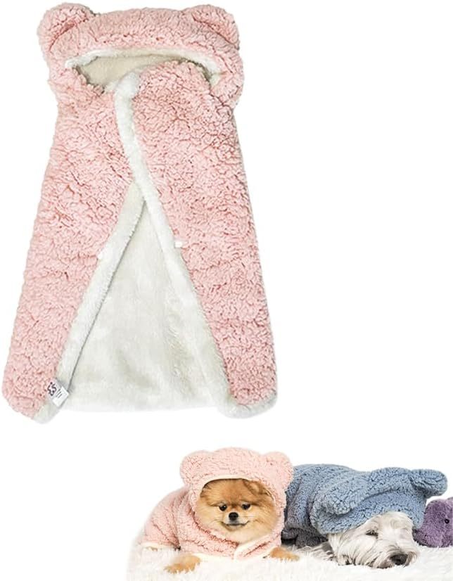 Hooded Cape Pet Blanket - Curated Little Paws