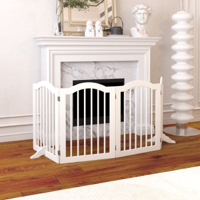 Solid Wood Pet Gate - Curated Little Paws