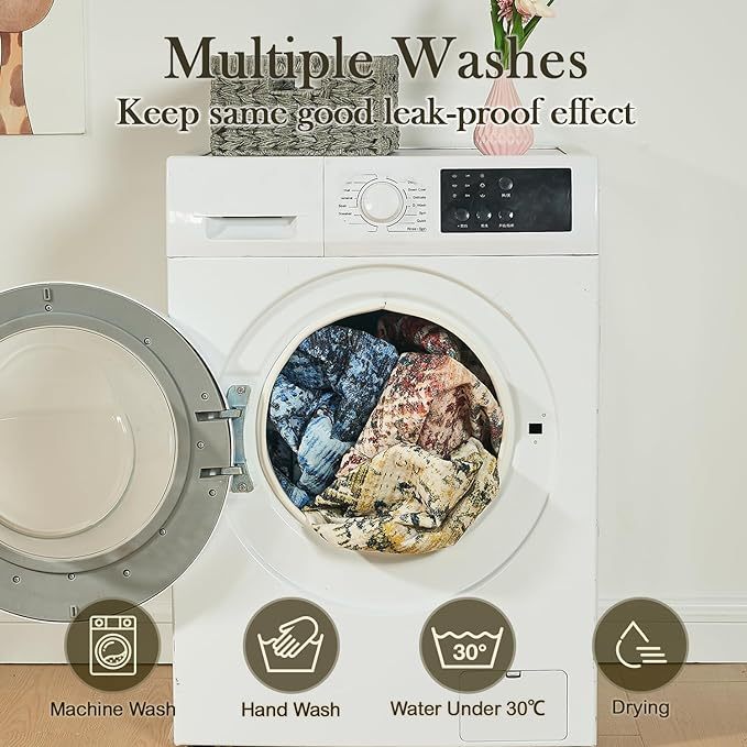 Washable Flannel Pee Pads for Dogs (Non-Slip + Leakproof) - Curated Little Paws